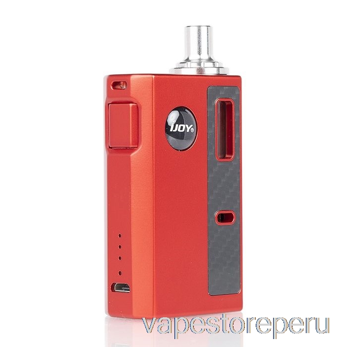 Vape Sin Nicotina Peru Ijoy Mercury 12w Aio Pod System Carbono Rojo